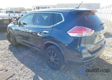 2015 Nissan Rogue S из США, поврежденный, VIN KNMAT2MT2FP587975